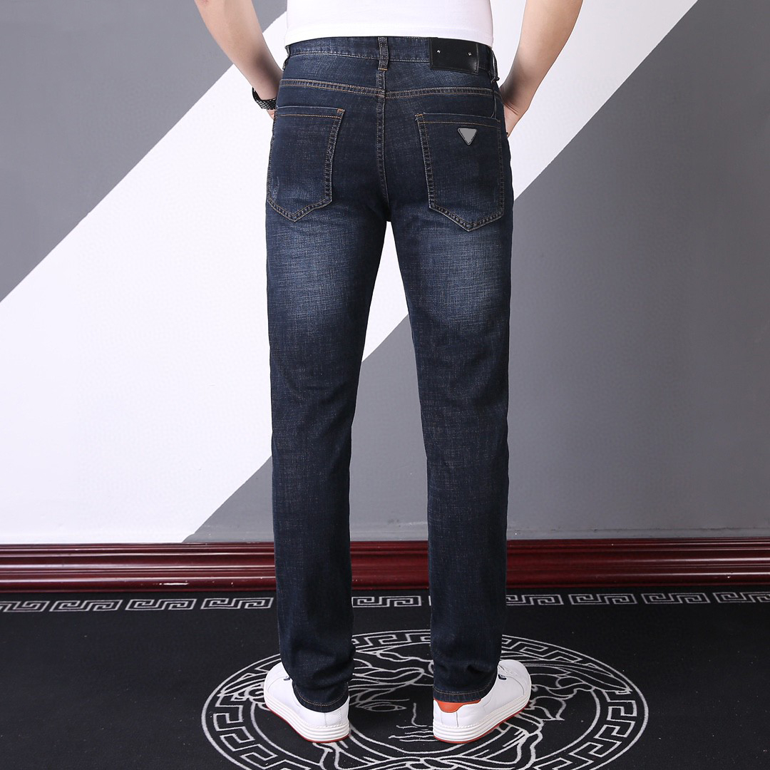 2021 new designer jeans mens denim pants business Must-have spring and summer gentlemen Imported high-quality denim Soft comfortable thick Luxury high-end trousers, Beige
2021 new designer jeans mens denim pants business Must-have spring and summer gentlemen Imported high-quality denim Soft comfortable thick Luxury high-end trousers, Beige
