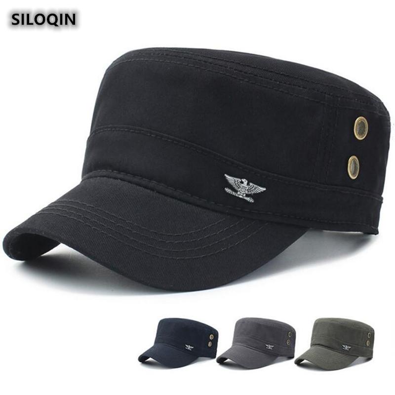 Men's Flat Cap Autumn Fashion 100% Cotton Military Hats Adjustable Size Leisure Sports Brand Tongue Caps Snapback Wide Brim, Blue;gray
Men's Flat Cap Autumn Fashion 100% Cotton Military Hats Adjustable Size Leisure Sports Brand Tongue Caps Snapback Wide Brim, Blue;gray