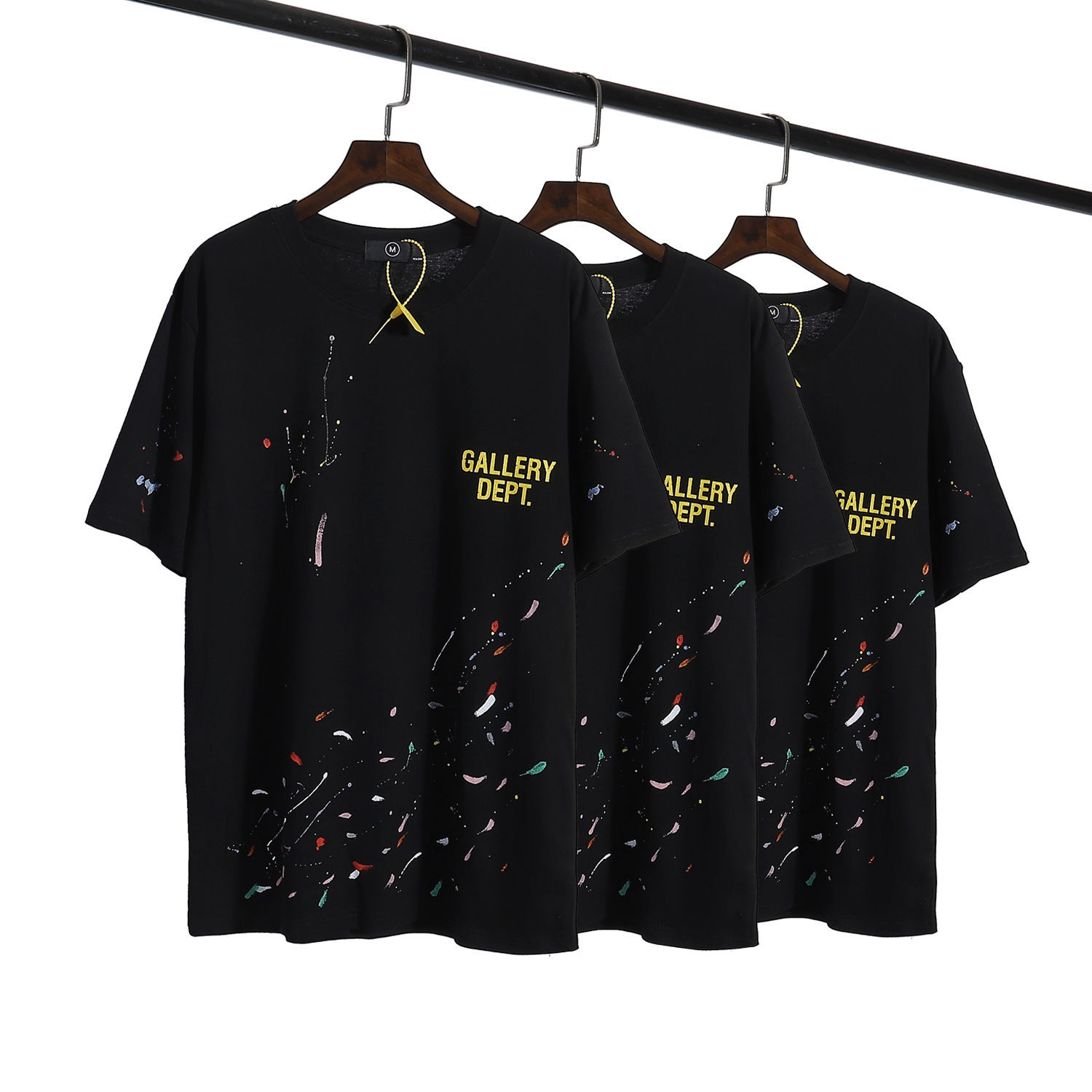 Men and Women GALLERY DEPT. 20SS VINTAGE Handmade Graffiti Splashed Ink Cotton Round Neck Loose TEE Casual Short-sleeved T-shirts, White;black
Men and Women GALLERY DEPT. 20SS VINTAGE Handmade Graffiti Splashed Ink Cotton Round Neck Loose TEE Casual Short-sleeved T-shirts, White;black