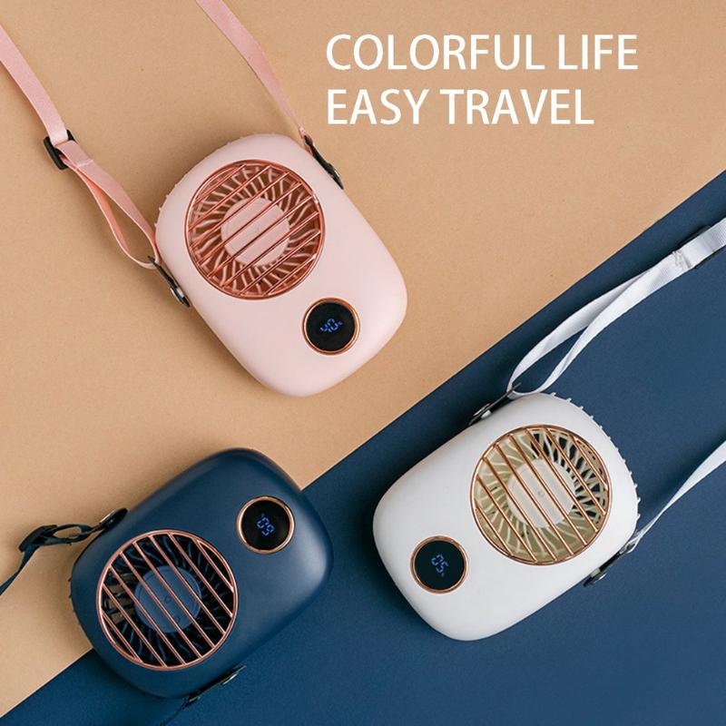 Electric Fans F9 Hanging Neck Small Fan Rechargeable Radiator Outdoor Travel Handheld Portable Silent PC LED Display
Electric Fans F9 Hanging Neck Small Fan Rechargeable Radiator Outdoor Travel Handheld Portable Silent PC LED Display