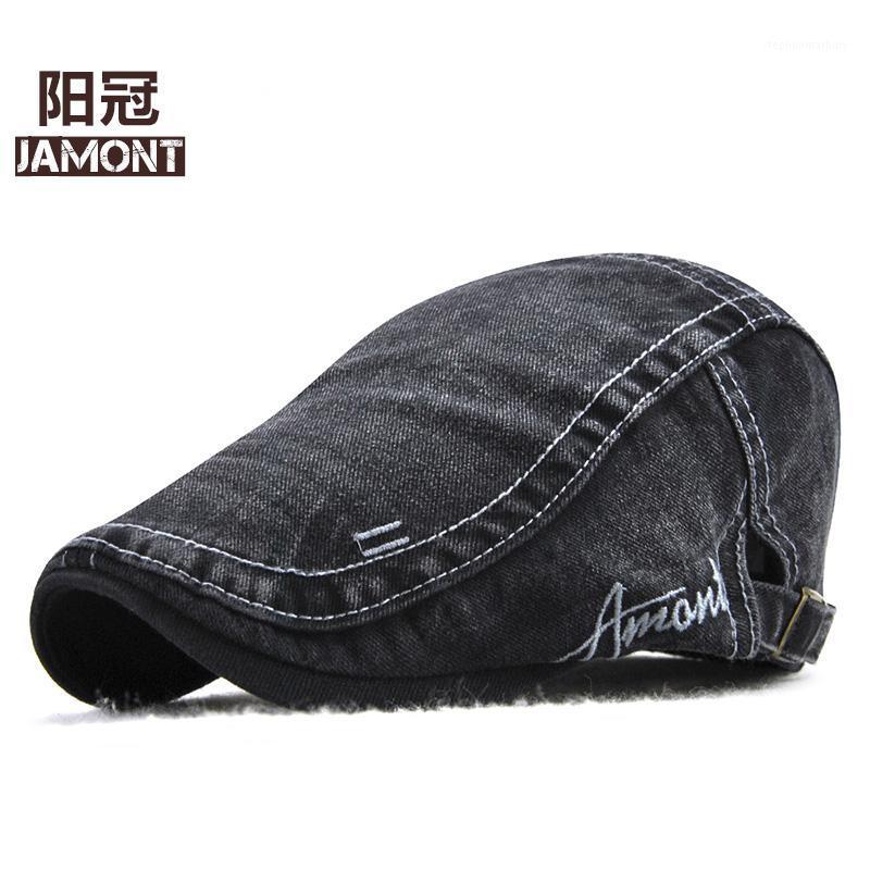 Berets Original JAMONT Denim Beret Cap Jean Hats Casual Washed Peaked Men Women OutDoors Bone Brim Beray Hat Sun Flat, Black
Berets Original JAMONT Denim Beret Cap Jean Hats Casual Washed Peaked Men Women OutDoors Bone Brim Beray Hat Sun Flat, Black