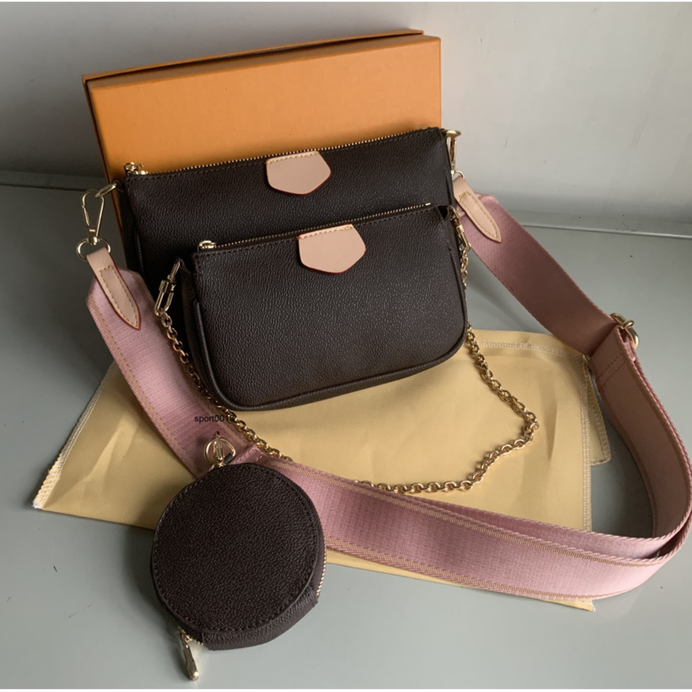 fashion handbags purses Women favorite mini pochette 3pcs accessories crossbody bag vintag shoulder bags leather multi color straps
fashion handbags purses Women favorite mini pochette 3pcs accessories crossbody bag vintag shoulder bags leather multi color straps