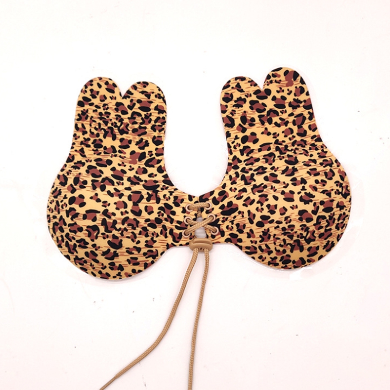 Invisible silicone bra patch breast lift pad Silicon Nipples cover rabbit ear Chest Patches 5 colors