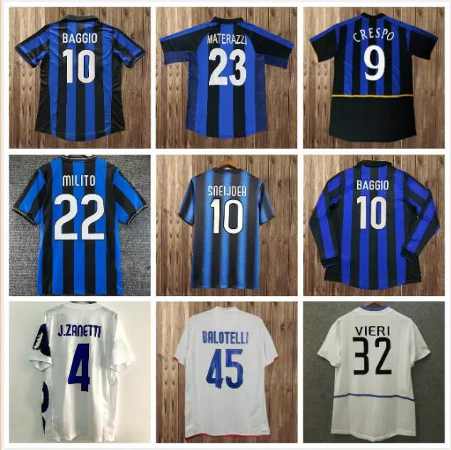 Inter finals Soccer jerseys 2009 2010 MILITO BATISTUTA SNEIJDER ZANETTI 10 11 02 03 08 09 MILAN Retro Pizarro Football 1997 1998 97 98 99 SS, Red
Inter finals Soccer jerseys 2009 2010 MILITO BATISTUTA SNEIJDER ZANETTI 10 11 02 03 08 09 MILAN Retro Pizarro Football 1997 1998 97 98 99 SS, Red