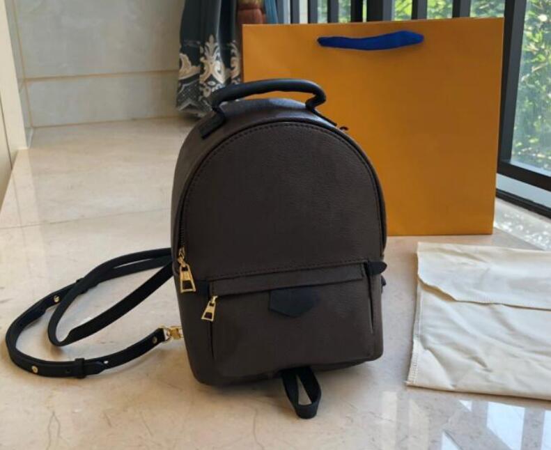 Top Quality Fashion Pu Leather PALM SPRINGS Mini Women Bag Children School Bags Backpack Lady Travel Backpacks Style M44873 M44872, Brown
Top Quality Fashion Pu Leather PALM SPRINGS Mini Women Bag Children School Bags Backpack Lady Travel Backpacks Style M44873 M44872, Brown
