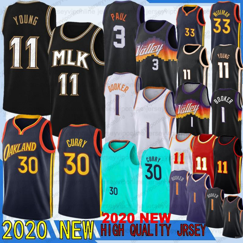 2020 NCAA Trae 11 Young Devin 1 Booker Stephen 30 Curry Mens Wiseman Thompson Basketball Jerseys Chris 3 Paul style Top Quality Stitched
2020 NCAA Trae 11 Young Devin 1 Booker Stephen 30 Curry Mens Wiseman Thompson Basketball Jerseys Chris 3 Paul style Top Quality Stitched