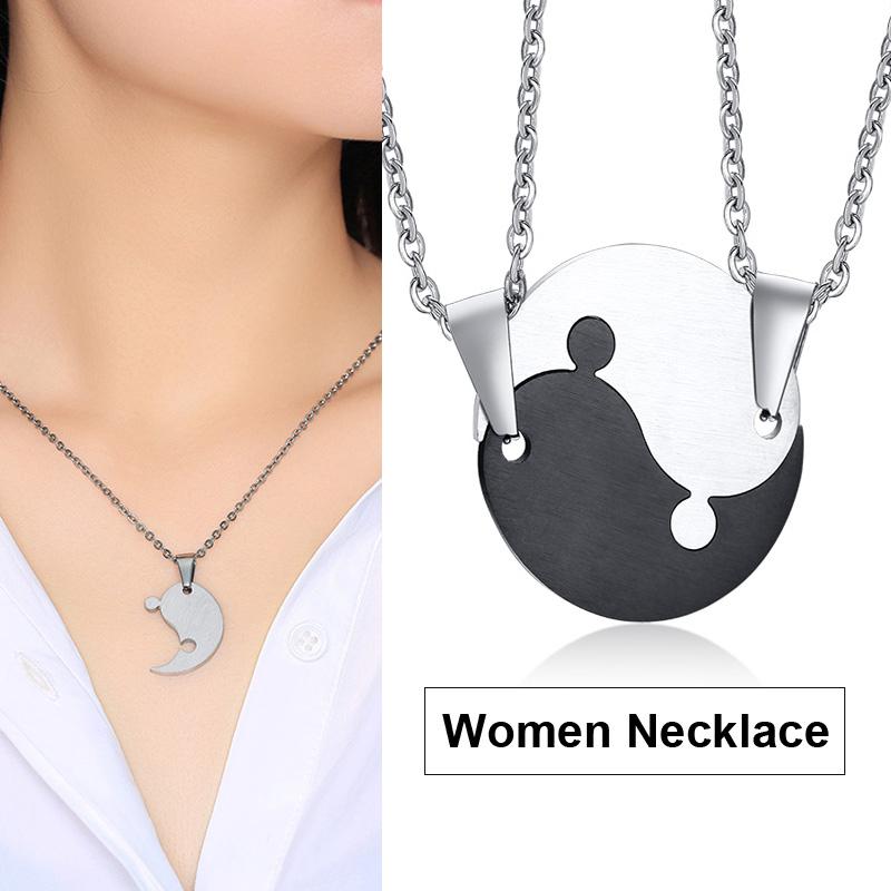 Pendant Necklaces Engraved Custom 2pcs Set Puzzle Charm Dolphin For Women Round Interlocking Love Gifts Drop
Pendant Necklaces Engraved Custom 2pcs Set Puzzle Charm Dolphin For Women Round Interlocking Love Gifts Drop