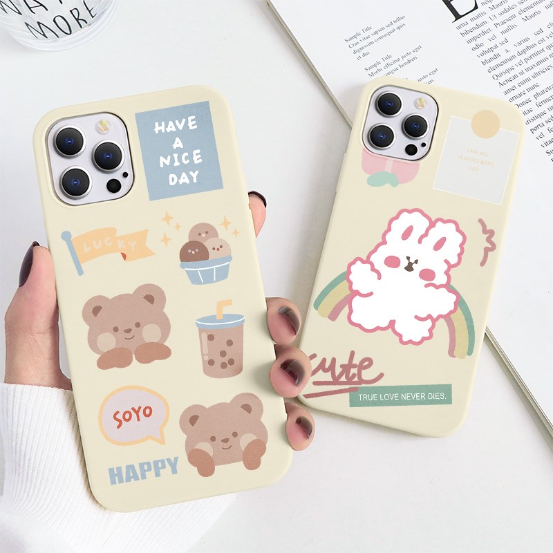 Cell phone cases Cute Bear Cartoon Rabbit Case For Xiaomi Poco F3 X3 NFC Redmi Mi Note 10 S 10T 11 9 9S SE 9A 8 8T 7 5 Lite Pro Max Soft TPU, 2x1naich
Cell phone cases Cute Bear Cartoon Rabbit Case For Xiaomi Poco F3 X3 NFC Redmi Mi Note 10 S 10T 11 9 9S SE 9A 8 8T 7 5 Lite Pro Max Soft TPU, 2x1naich