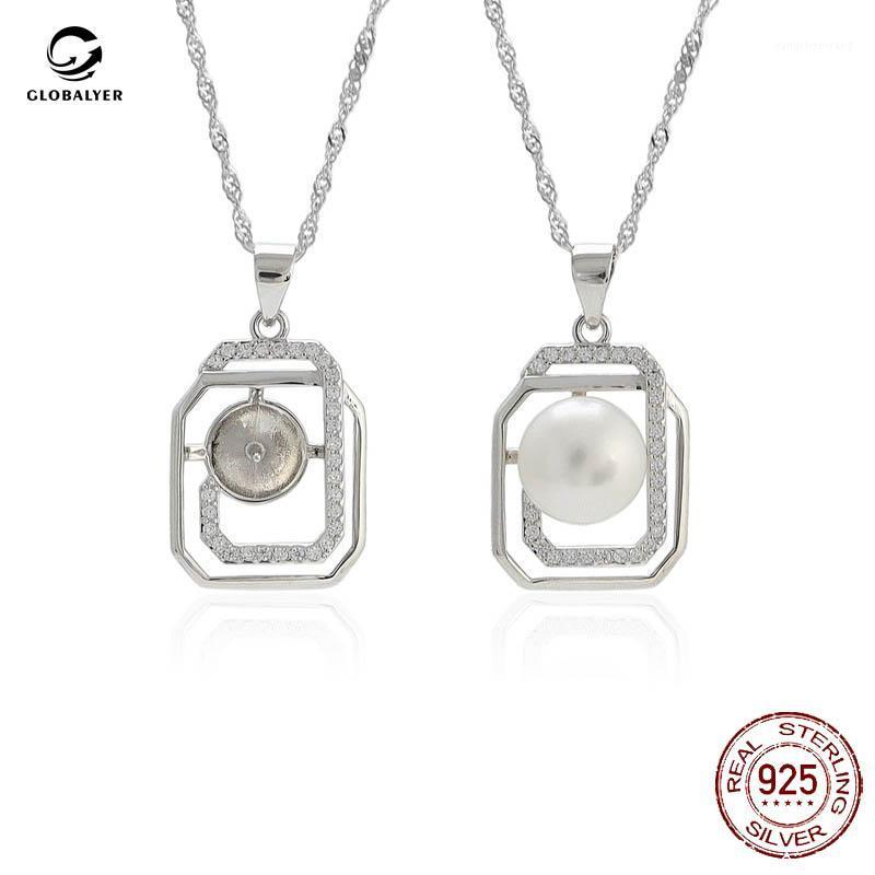 European And American Silver Jewelry S925 Sterling Pendant Female Fashion Collarbone Necklace DIY Pearl Accessories 653 Chains
European And American Silver Jewelry S925 Sterling Pendant Female Fashion Collarbone Necklace DIY Pearl Accessories 653 Chains