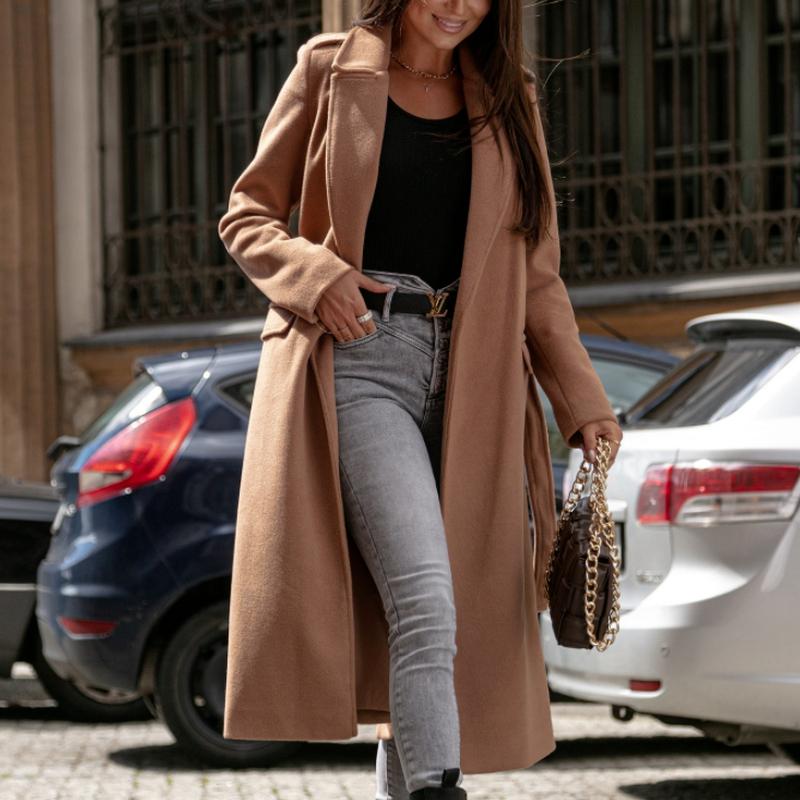 Women' Wool & Blends Coats Women Jackets Parkas 2022 Winter Overcoats Long Sleeve Loose Fashion Casual Trench Tops Streetwear Ropa Mujer, Black
Women' Wool & Blends Coats Women Jackets Parkas 2022 Winter Overcoats Long Sleeve Loose Fashion Casual Trench Tops Streetwear Ropa Mujer, Black