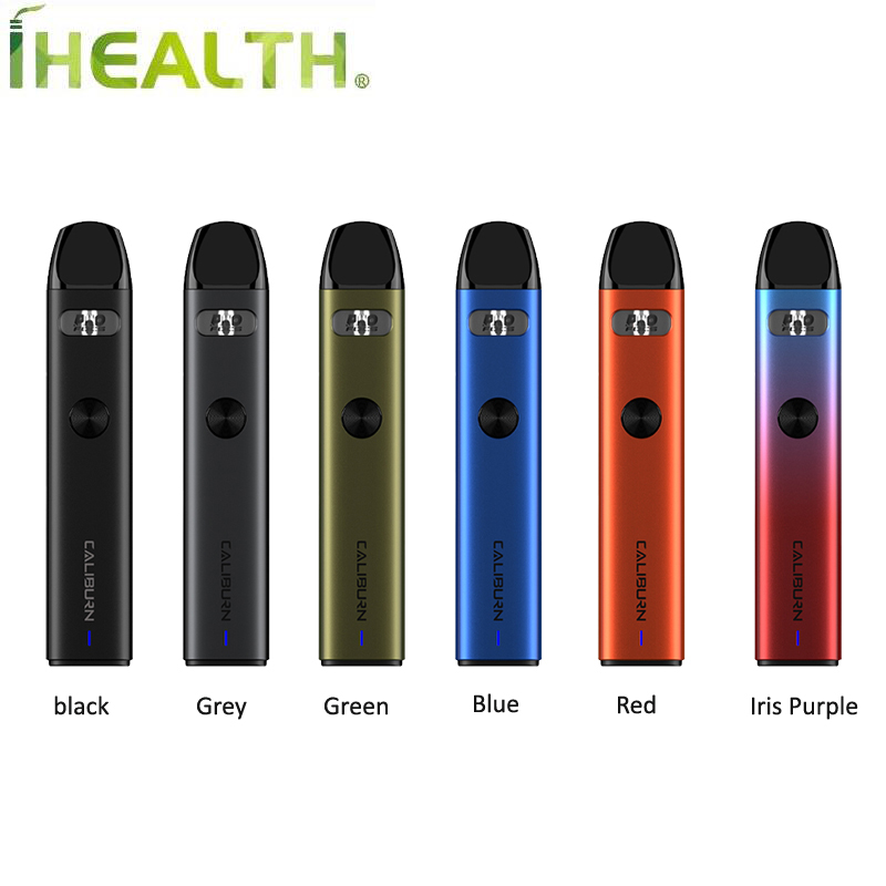 Original Uwell Caliburn A2 Pod System Kit 15W Built-in 520mAh battery With 2ml UN2 Meshed-H 0.9ohm Cartridge Exclusive PRO-FOCS tech for MTL vaping, Blue
Original Uwell Caliburn A2 Pod System Kit 15W Built-in 520mAh battery With 2ml UN2 Meshed-H 0.9ohm Cartridge Exclusive PRO-FOCS tech for MTL vaping, Blue