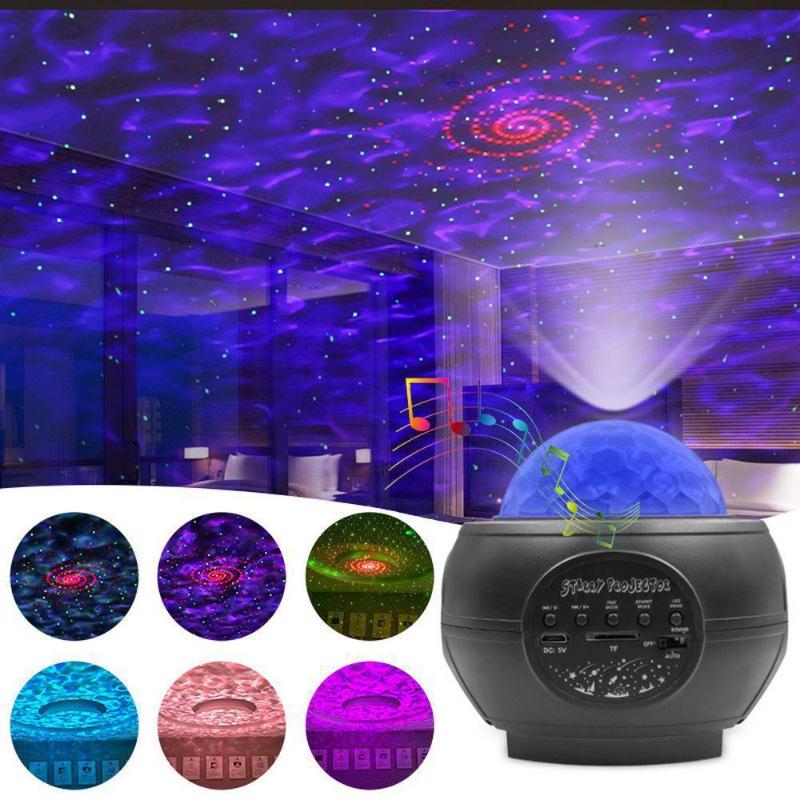 Night Lights Led Projector Light Music Player Bluetooth Voice Control Projection Lamp
Night Lights Led Projector Light Music Player Bluetooth Voice Control Projection Lamp