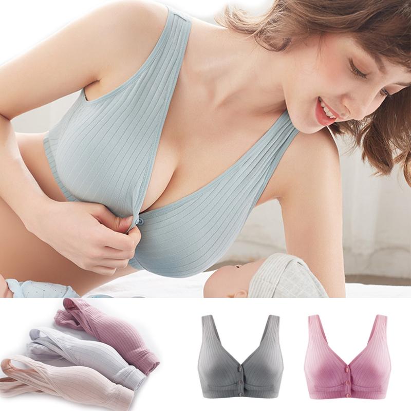 Maternity Intimates Cotton Nursing Bras Pregnant Breastfeeding Pregnancy Women Underwear Breast Feeding Bra Soutien Gorge Allaitement, White
Maternity Intimates Cotton Nursing Bras Pregnant Breastfeeding Pregnancy Women Underwear Breast Feeding Bra Soutien Gorge Allaitement, White