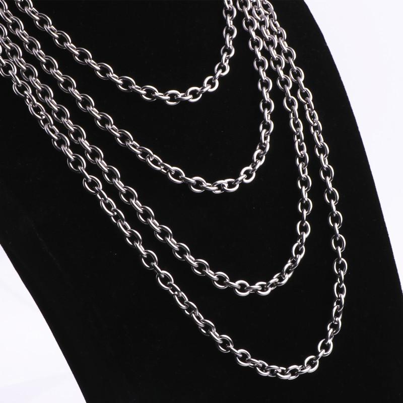 Chains Vnox Basic Punk Stainless Steel Necklace For Men Curb Cuban Link Chain Chokers Vintage Silver Tone Solid Metal Jewelry Gift
Chains Vnox Basic Punk Stainless Steel Necklace For Men Curb Cuban Link Chain Chokers Vintage Silver Tone Solid Metal Jewelry Gift