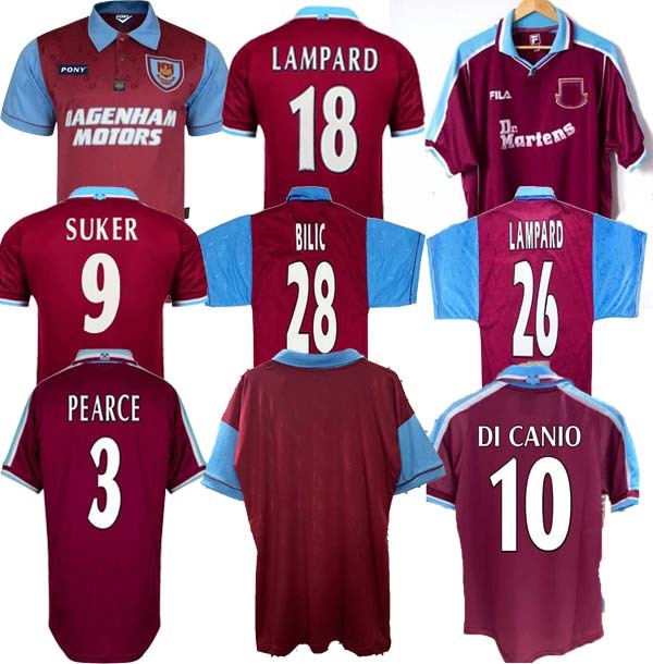 DI CANIO 91 92 95 97 West Centenary home and away Retro soccer jersey Cole Lampard Dicks 1999 2000 Classic United 100th Anniversary 99 00, Black
DI CANIO 91 92 95 97 West Centenary home and away Retro soccer jersey Cole Lampard Dicks 1999 2000 Classic United 100th Anniversary 99 00, Black
