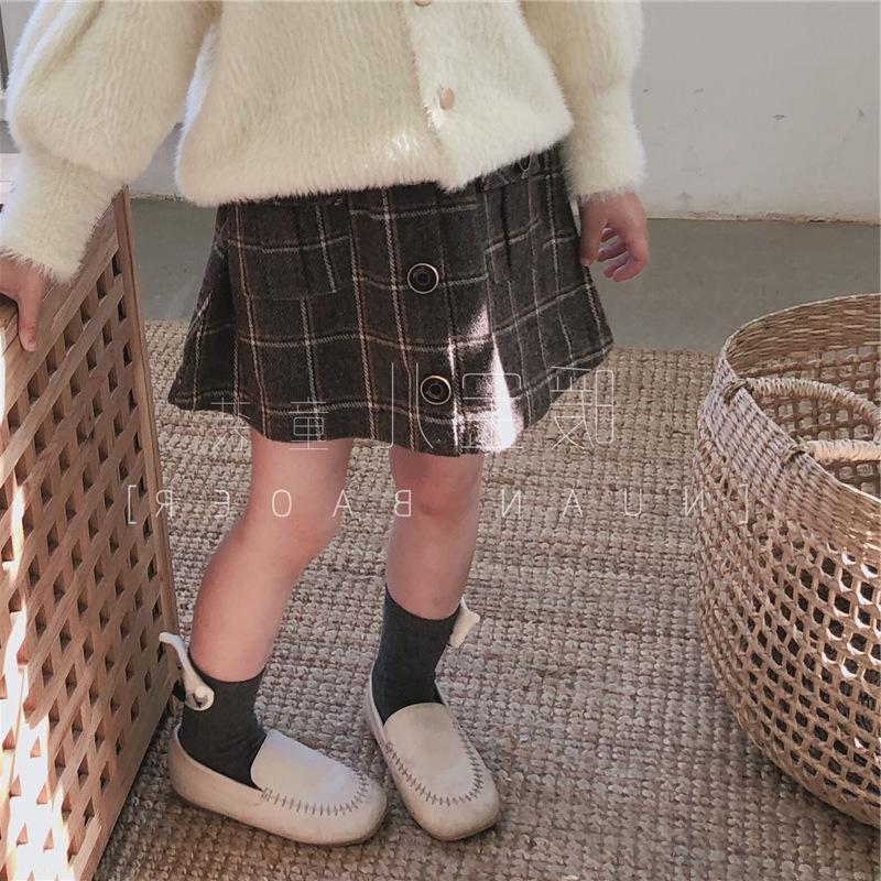 Skirts WLG Girls Spring Autumn Plaid Kids All Match Casual Coffee Skirt Baby Button Girl Clothes Children 2-7 Years, Blue
Skirts WLG Girls Spring Autumn Plaid Kids All Match Casual Coffee Skirt Baby Button Girl Clothes Children 2-7 Years, Blue