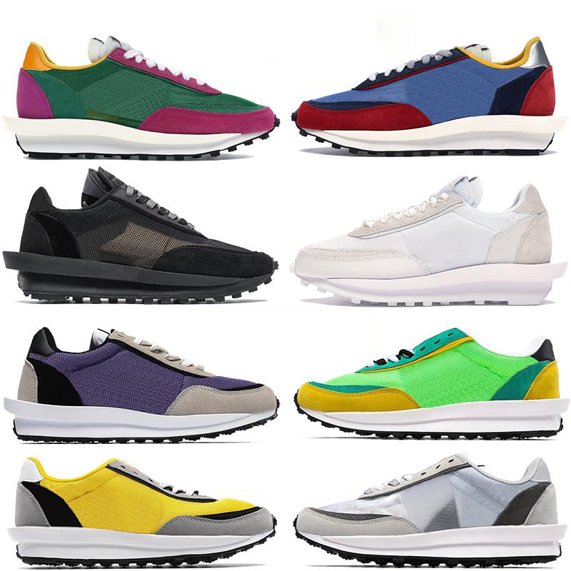 2022 new Waffle xsacai 2.0 running shoes Villain Red Tour Yellow Royal Fuchsia white black nylon smoke grey Dark Iris Sail Gum men women sneakers
2022 new Waffle xsacai 2.0 running shoes Villain Red Tour Yellow Royal Fuchsia white black nylon smoke grey Dark Iris Sail Gum men women sneakers