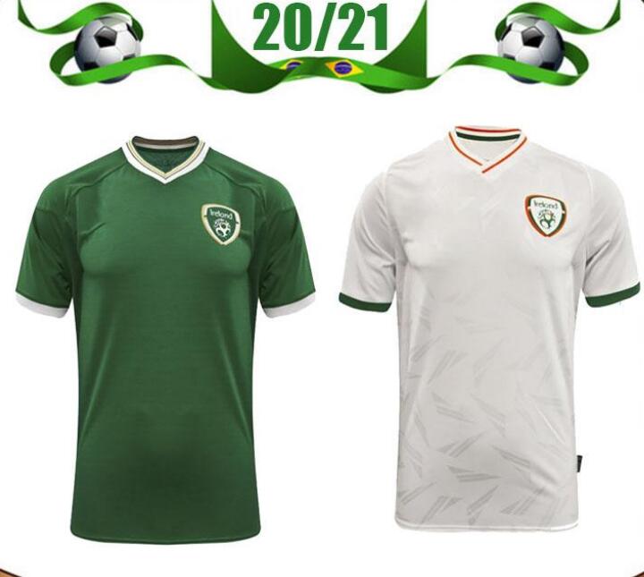 Maillots de football 20/21 Ireland soccer jersey home Ireland National Team Thailand Quality Soccer Shirt Short sleeve football uniform Men&, White;black
Maillots de football 20/21 Ireland soccer jersey home Ireland National Team Thailand Quality Soccer Shirt Short sleeve football uniform Men&, White;black