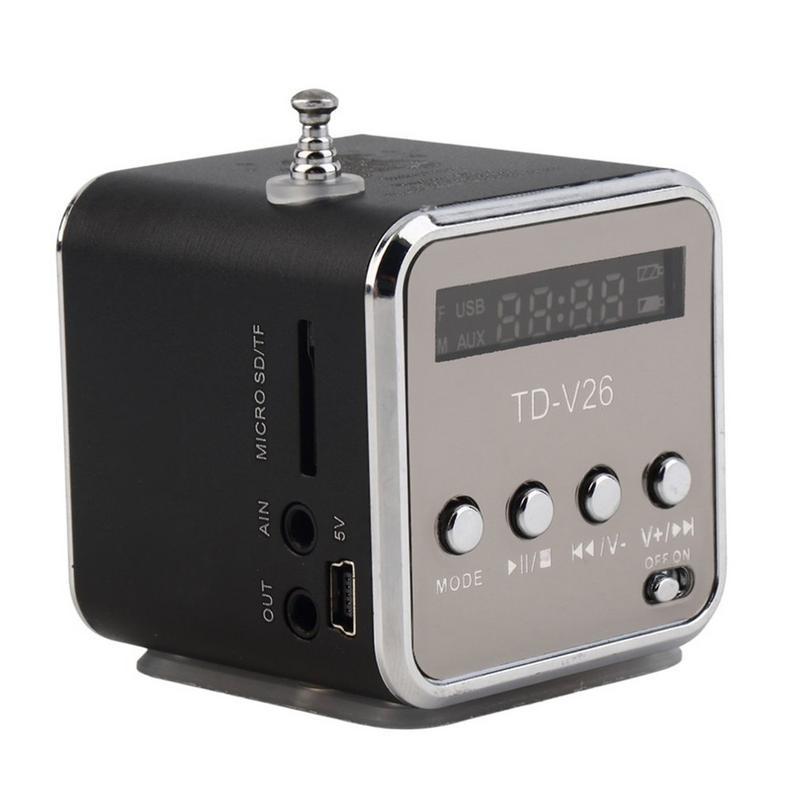 Portable Speakers Mini MP3/4 SD TF Card Micro USB Stereo Super Bass Speaker Music Player FM Radio IB Media For Sport Workman
Portable Speakers Mini MP3/4 SD TF Card Micro USB Stereo Super Bass Speaker Music Player FM Radio IB Media For Sport Workman