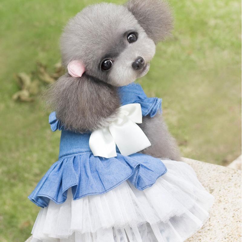 Dog Apparel Pet Denim Skirt Kitten Accessories Spring Summer Shorts Chihuahua Teddy Autumn Winter Clothes Puppy Princess Dress, White
Dog Apparel Pet Denim Skirt Kitten Accessories Spring Summer Shorts Chihuahua Teddy Autumn Winter Clothes Puppy Princess Dress, White
