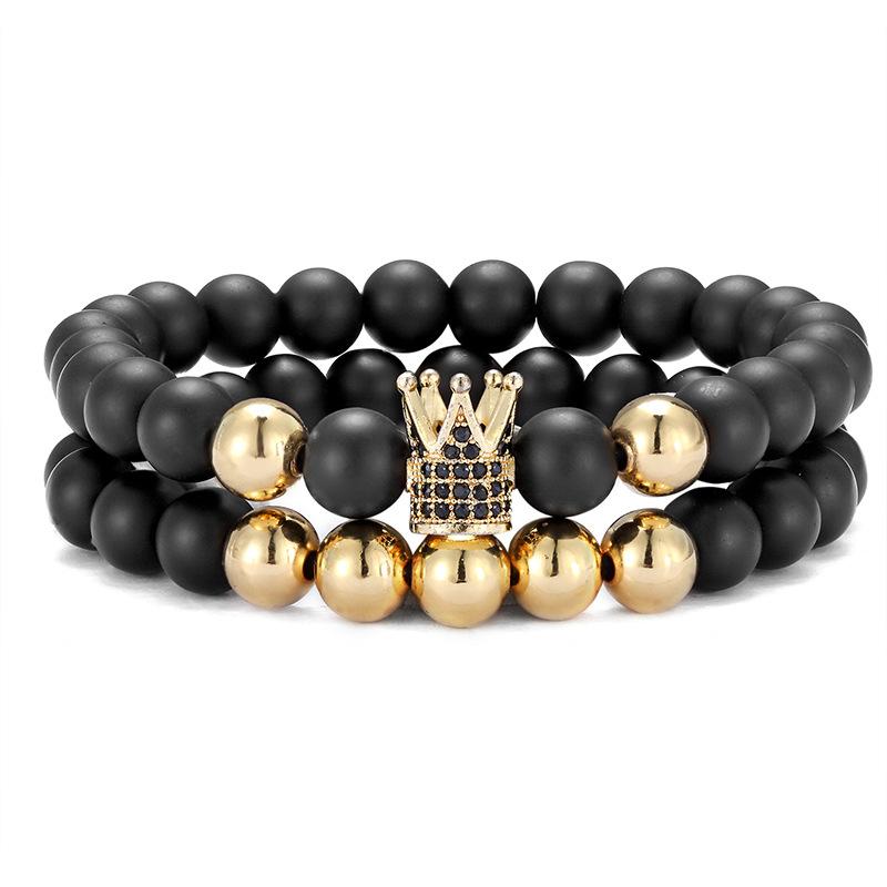 Beaded, Strands Handmade Crown Bracelet Men Bracelets For Women Beads Pulseras Pulseira Mens Jewellery Femme Armband Pulseiras Homme Bilekli
Beaded, Strands Handmade Crown Bracelet Men Bracelets For Women Beads Pulseras Pulseira Mens Jewellery Femme Armband Pulseiras Homme Bilekli