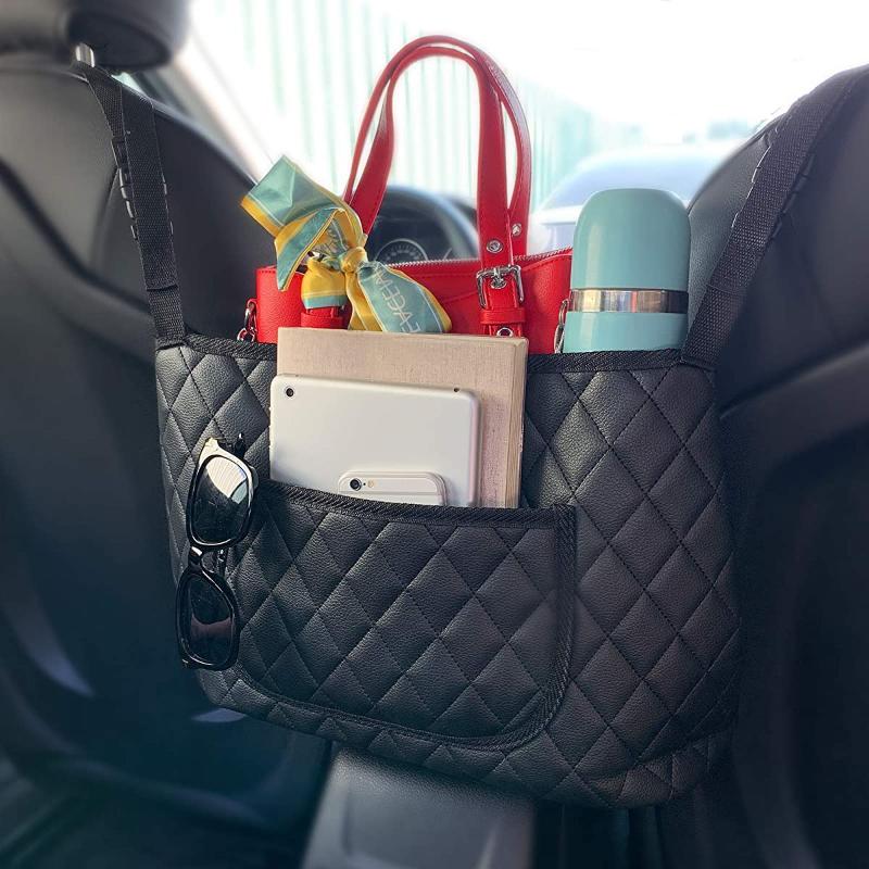 Car Organizer Handbag Holder Leather Large Bag Auto Between Seat Side Storage Box For Cup Key Phone Purse Console Organization
Car Organizer Handbag Holder Leather Large Bag Auto Between Seat Side Storage Box For Cup Key Phone Purse Console Organization