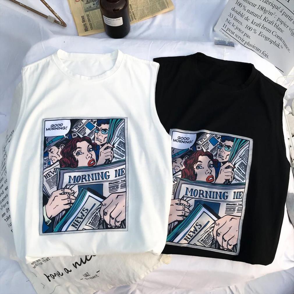 casual men women quick dry cartoons printed vest bodybuilding sport training tanks sleeveless undershirt fitness, White;black
casual men women quick dry cartoons printed vest bodybuilding sport training tanks sleeveless undershirt fitness, White;black