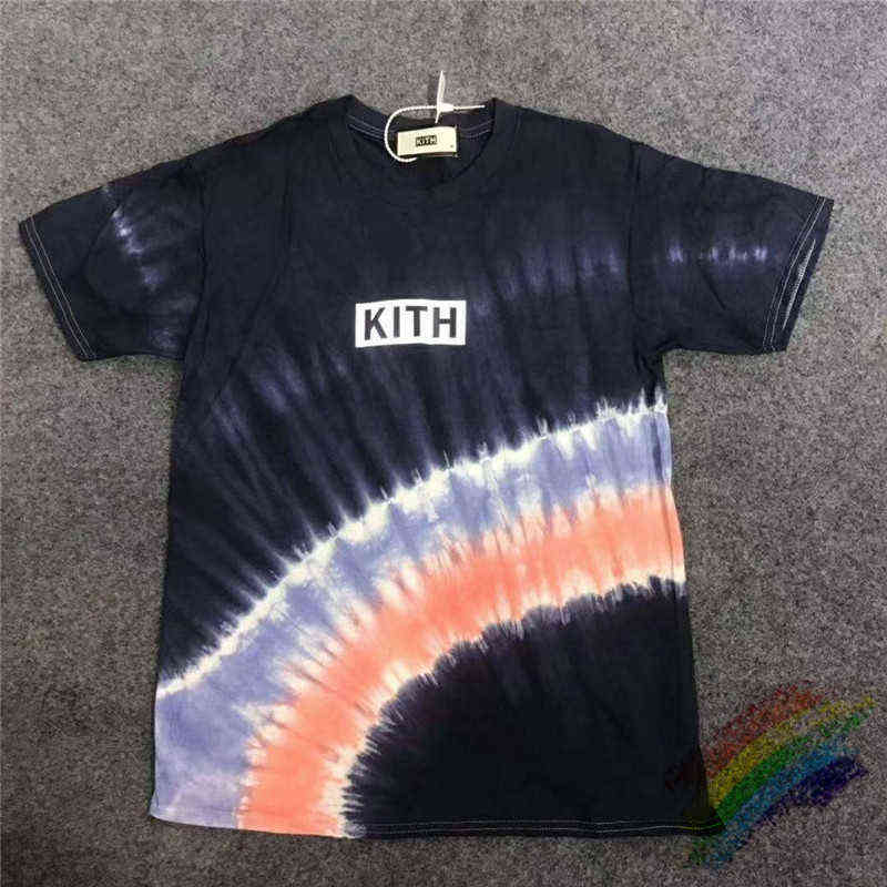 New KITH T-shirt TIE DYE TEE MENS SUMMER Children's Adult Short Sleeve T-shirt Cotton T shirt Boy Kid Boys And Girls Tops Shirts G1209, 21
New KITH T-shirt TIE DYE TEE MENS SUMMER Children's Adult Short Sleeve T-shirt Cotton T shirt Boy Kid Boys And Girls Tops Shirts G1209, 21