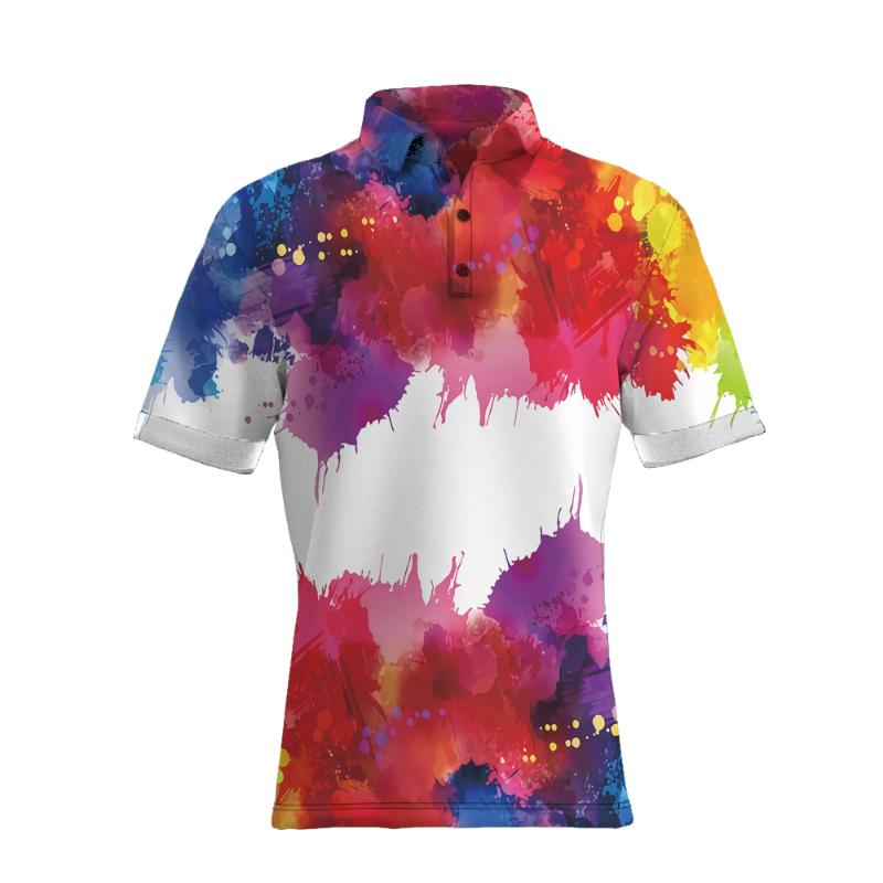 Men' Polos 2021 Colorful Splash Paint Pattern Lapel Short Sleeve Shirt Fashion Casual Top Oil Painting, Beige
Men' Polos 2021 Colorful Splash Paint Pattern Lapel Short Sleeve Shirt Fashion Casual Top Oil Painting, Beige