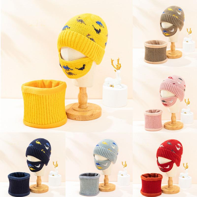 Beanies Children's Hat Scarf Mask Three-piece Set Cold-proof Face And Neck Warm Knitted Outdoor
Beanies Children's Hat Scarf Mask Three-piece Set Cold-proof Face And Neck Warm Knitted Outdoor