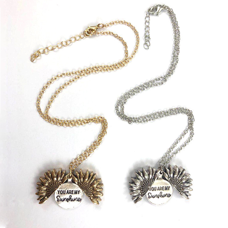 Necklace for women Sunflower Necklaces