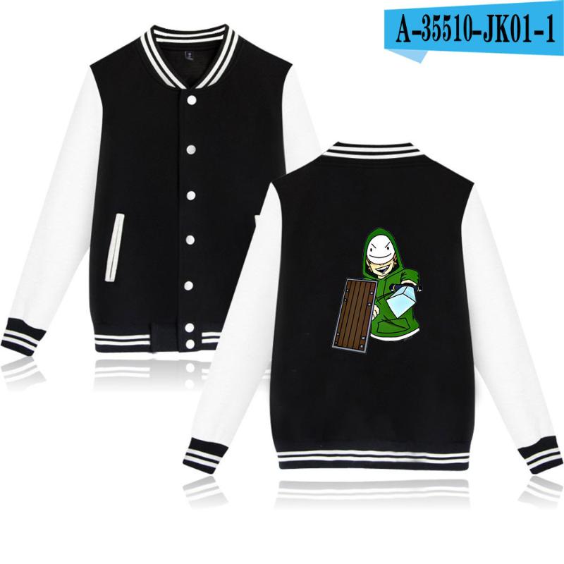 Harajuku Dreamwastaken Zip Up Baseball Men's Jackets Streetwear Merch Hoodie Funny Clothes Sweatshirt Hip Hop Dream Smp
