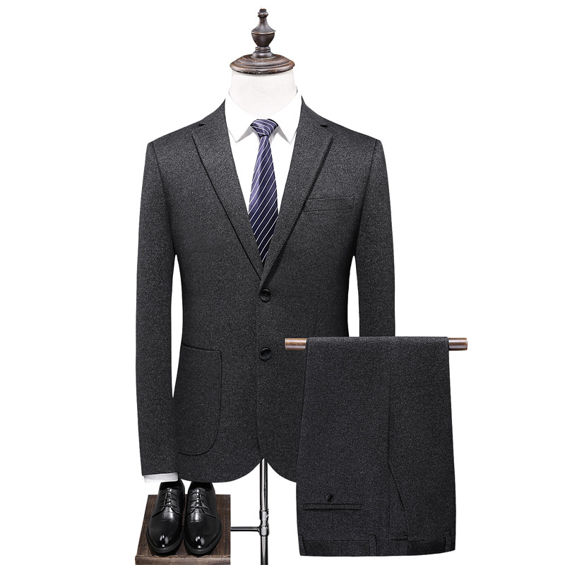 Male Slim Wedding Prom Tuxedo Men Formal Work Wear Suits Men's Business Casual Wool Suit 2-piece Set costume homme luxe, Same as the picture 1
Male Slim Wedding Prom Tuxedo Men Formal Work Wear Suits Men's Business Casual Wool Suit 2-piece Set costume homme luxe, Same as the picture 1