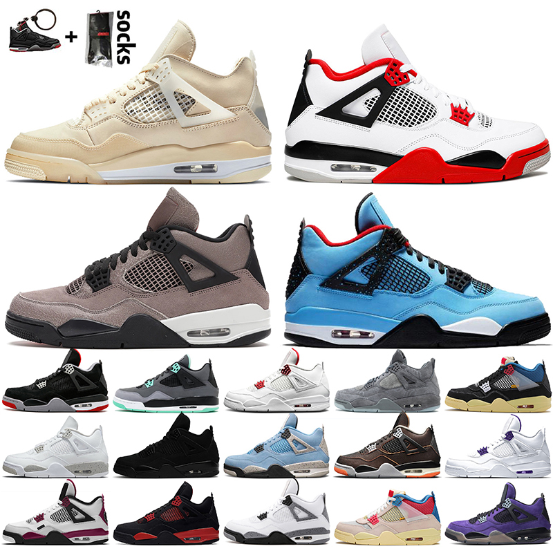 Luxurys Designers Sail 4s Travis Jumpman 4 Basketball Shoes Fire Red Taupe Haze Starfish Black Cat Bred University Blue White Oreo Trainers Sneakers
Luxurys Designers Sail 4s Travis Jumpman 4 Basketball Shoes Fire Red Taupe Haze Starfish Black Cat Bred University Blue White Oreo Trainers Sneakers
