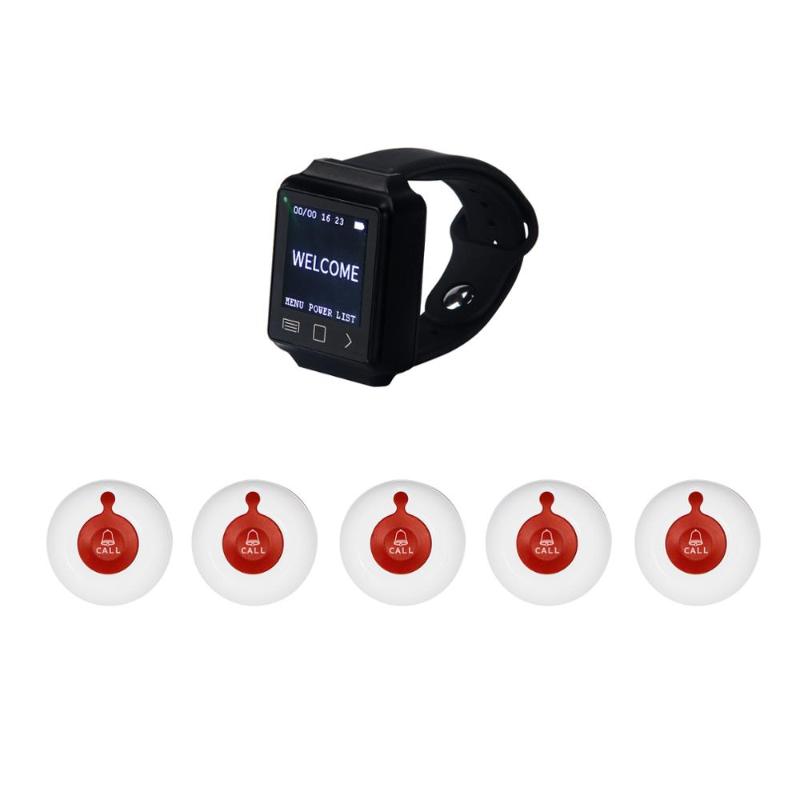 Walkie Talkie MEEYI Y-670 / Y-a1-wr Visitor Waiter Dining Table Waterproof Watch Paging System 1 And 5 Buttons Blue... (red)
Walkie Talkie MEEYI Y-670 / Y-a1-wr Visitor Waiter Dining Table Waterproof Watch Paging System 1 And 5 Buttons Blue... (red)