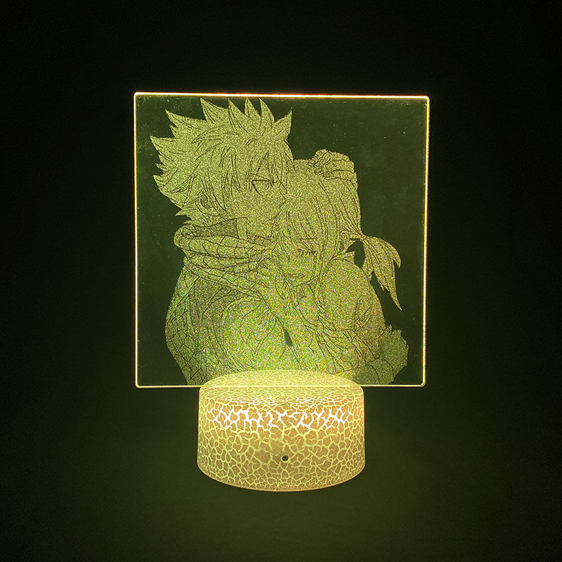 Kids Night Light RGB Color LED 3D Picture Lamp Atmosphere Nightlight Natsu and Lucy Figure Fairy Birthday Cool Gift for Child Friend
Kids Night Light RGB Color LED 3D Picture Lamp Atmosphere Nightlight Natsu and Lucy Figure Fairy Birthday Cool Gift for Child Friend
