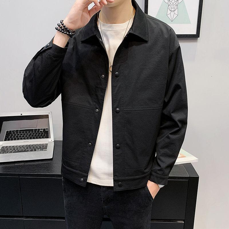 Men's Jacket 2021 Autumn And Winter Solid Color Comfortable Casual Young People Personality Fashion Trend Clothing Jackets