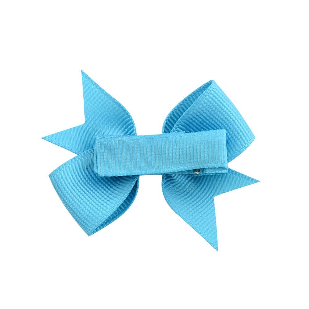 2021 new Wholesale 20 Colors Hair Bows Hair Pin for Kids Hot Girls Harper Small Bow Hairpin Baby Headwear Children's Hair Accessories
