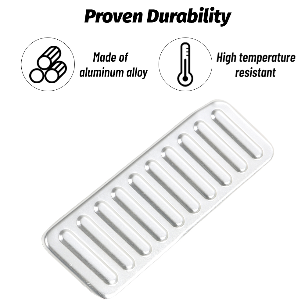 Car Left Foot Rest Pedal Decoration Covers Aluminum alloy For Ford Mustang 2015+ Auto Interior Accessories