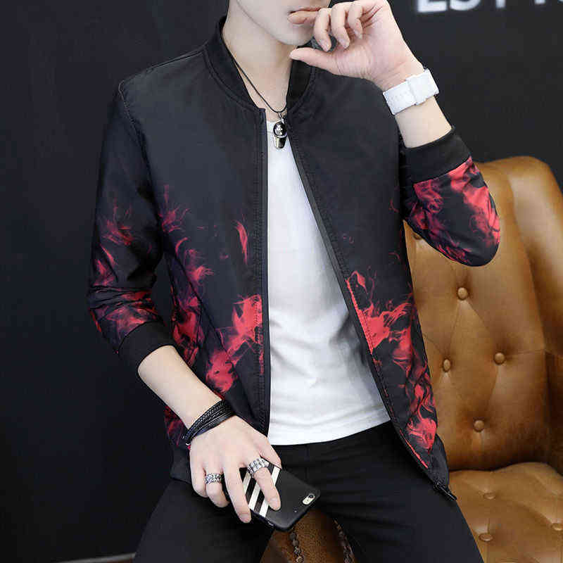 Spring Autumn Men's Bomber Zipper Jacket Male Casual Streetwear Hip Hop Slim Fit Pilot Coat Men Clothing M-3XL XXXL 211110
