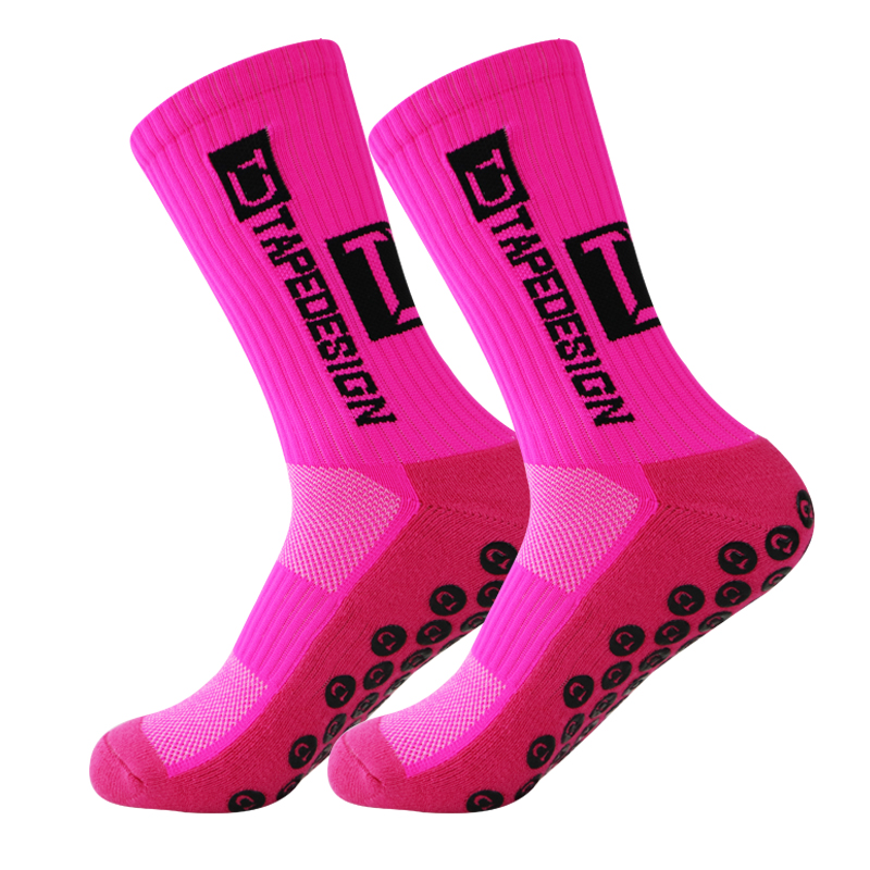 2023 top Anti-slip Soccer Socks Men Women Outdoor Sport Grip Football Socks