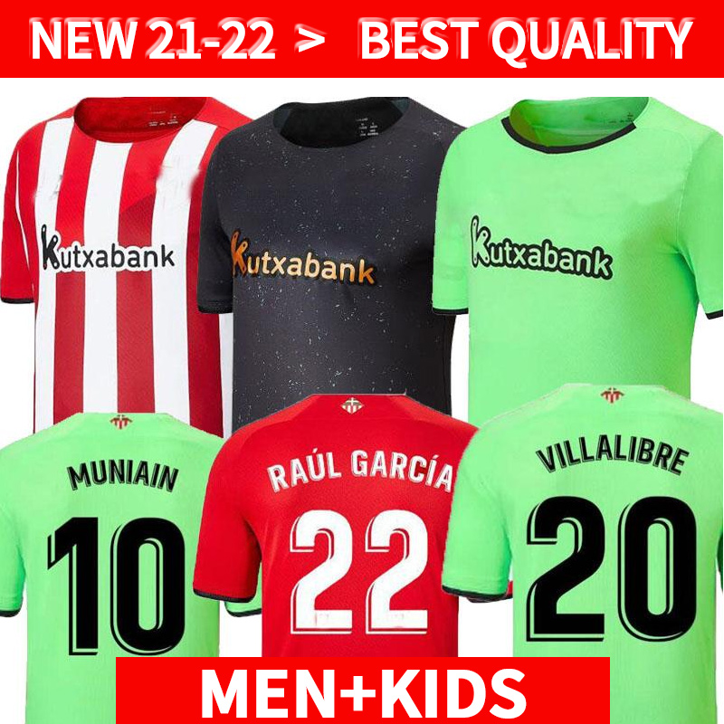 2021 2022 Bilbao Soccer Jerseys Athletic RAUL GARCIA BERENGUER WILLIAMS 21 22 football shirt VILLALIBRE MUNIAIN MARTINEZ YURI I.MARTINEZ Men Kids kit uniform, 2122 gk suit
2021 2022 Bilbao Soccer Jerseys Athletic RAUL GARCIA BERENGUER WILLIAMS 21 22 football shirt VILLALIBRE MUNIAIN MARTINEZ YURI I.MARTINEZ Men Kids kit uniform, 2122 gk suit