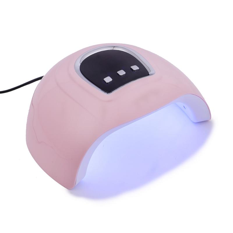 Nail Dryers Professional UV LED Lamp With Portable Handle Touch Screen 10/30/60S Timer Setting 60 Leds Gel Curing Light For Nails Drying
