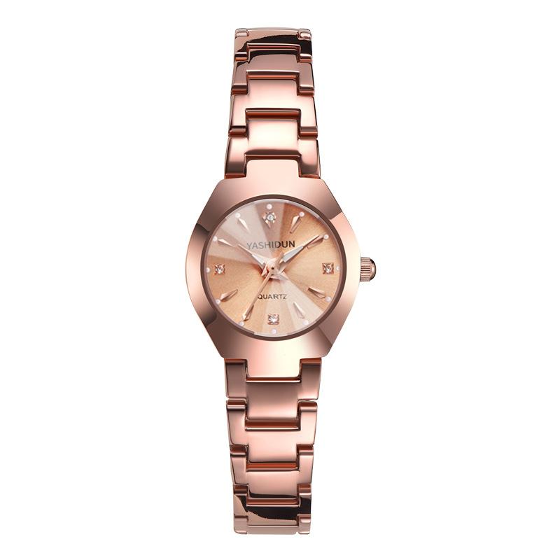 Wristwatches Women's Diamond-Embedded Fashion Quartz Watch Trendy Korean Style Female Student Couple, Silver black male 1
Wristwatches Women's Diamond-Embedded Fashion Quartz Watch Trendy Korean Style Female Student Couple, Silver black male 1