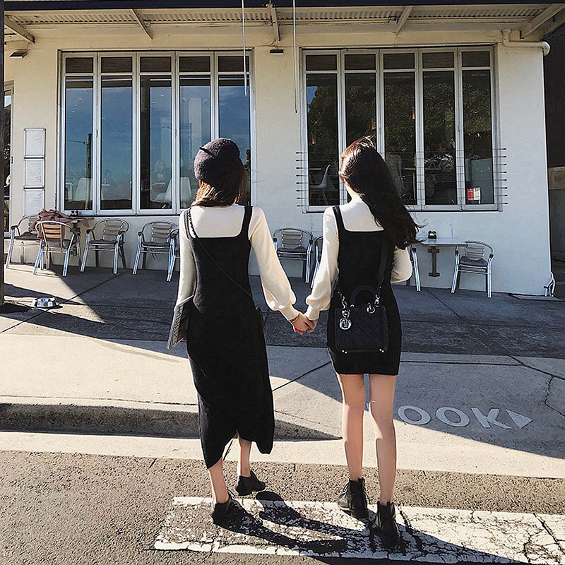 2021women warm sweater dress autumn winter elastic stretch long sleeve elegant a-line knitting dress female slim knit dresses, Black;gray
2021women warm sweater dress autumn winter elastic stretch long sleeve elegant a-line knitting dress female slim knit dresses, Black;gray
