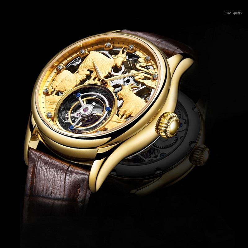 100% Tourbillon Mechanical Skeleton Watch Leather Wrist Men Designer Watches For Fashion Wristwatches, B-silver
100% Tourbillon Mechanical Skeleton Watch Leather Wrist Men Designer Watches For Fashion Wristwatches, B-silver