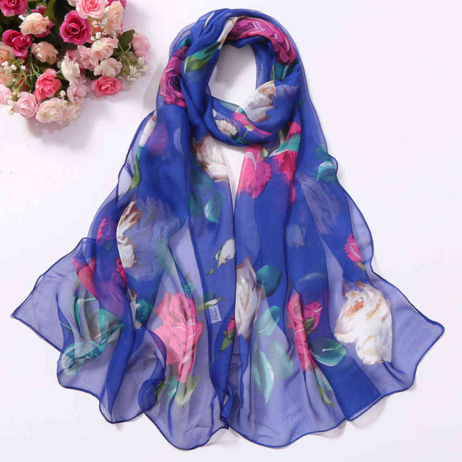 New Fashion Spring/Summer Women Floral Printing Beach Silk Scarf Shawls Female Long Wraps Beach Sunscreen Hijab Y1108
New Fashion Spring/Summer Women Floral Printing Beach Silk Scarf Shawls Female Long Wraps Beach Sunscreen Hijab Y1108