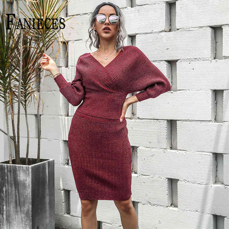 Women's Autumn Evening Party Sweaters Sets Tops And Skirt Long Sleeve Knitting office Lady Casual Two-piece Set Sweater Dress 210520, Black
Women's Autumn Evening Party Sweaters Sets Tops And Skirt Long Sleeve Knitting office Lady Casual Two-piece Set Sweater Dress 210520, Black