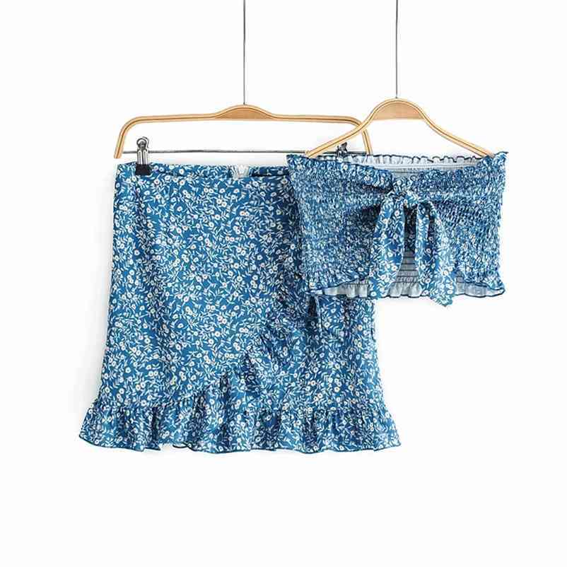 women' summer skirts suit Fashion floral print bow tank tops + Asymmetrical ruffled mini suits sets 210524, Yellow
women' summer skirts suit Fashion floral print bow tank tops + Asymmetrical ruffled mini suits sets 210524, Yellow