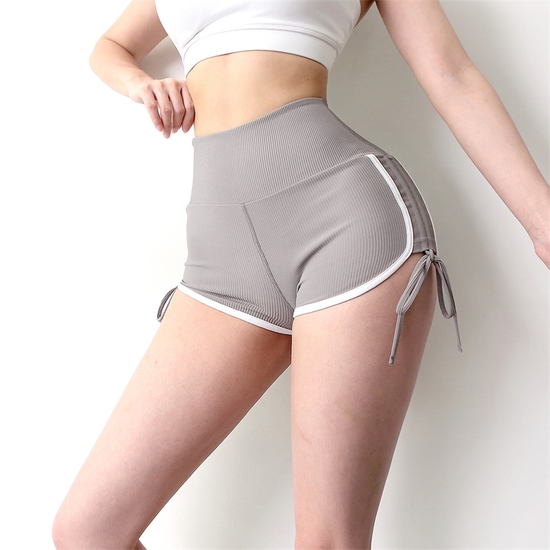 Sexy Sports Shorts women's tight high waist peach hip lifting fitness pants three-part Yoga Pants fast dry and breathable, Gray
Sexy Sports Shorts women's tight high waist peach hip lifting fitness pants three-part Yoga Pants fast dry and breathable, Gray